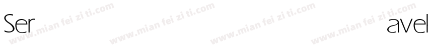 Seravek Light字体转换
